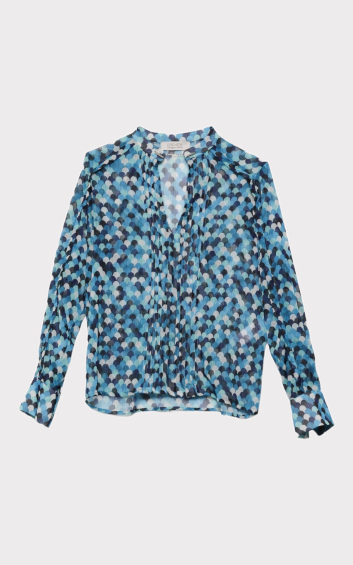 Camicia raglan fantasia waves