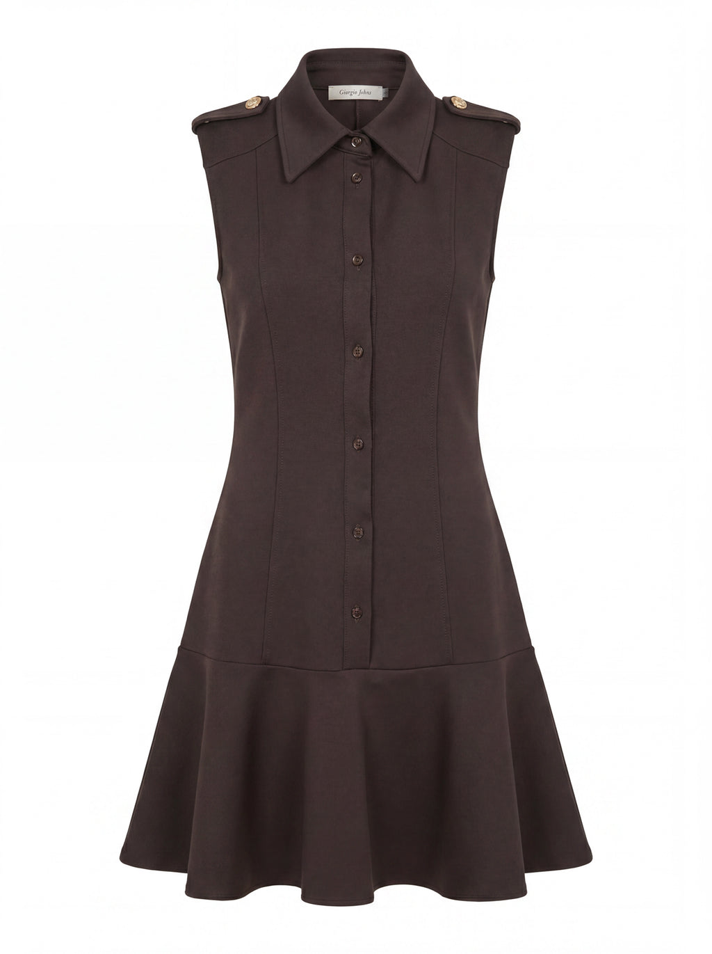 Abito midi stile military