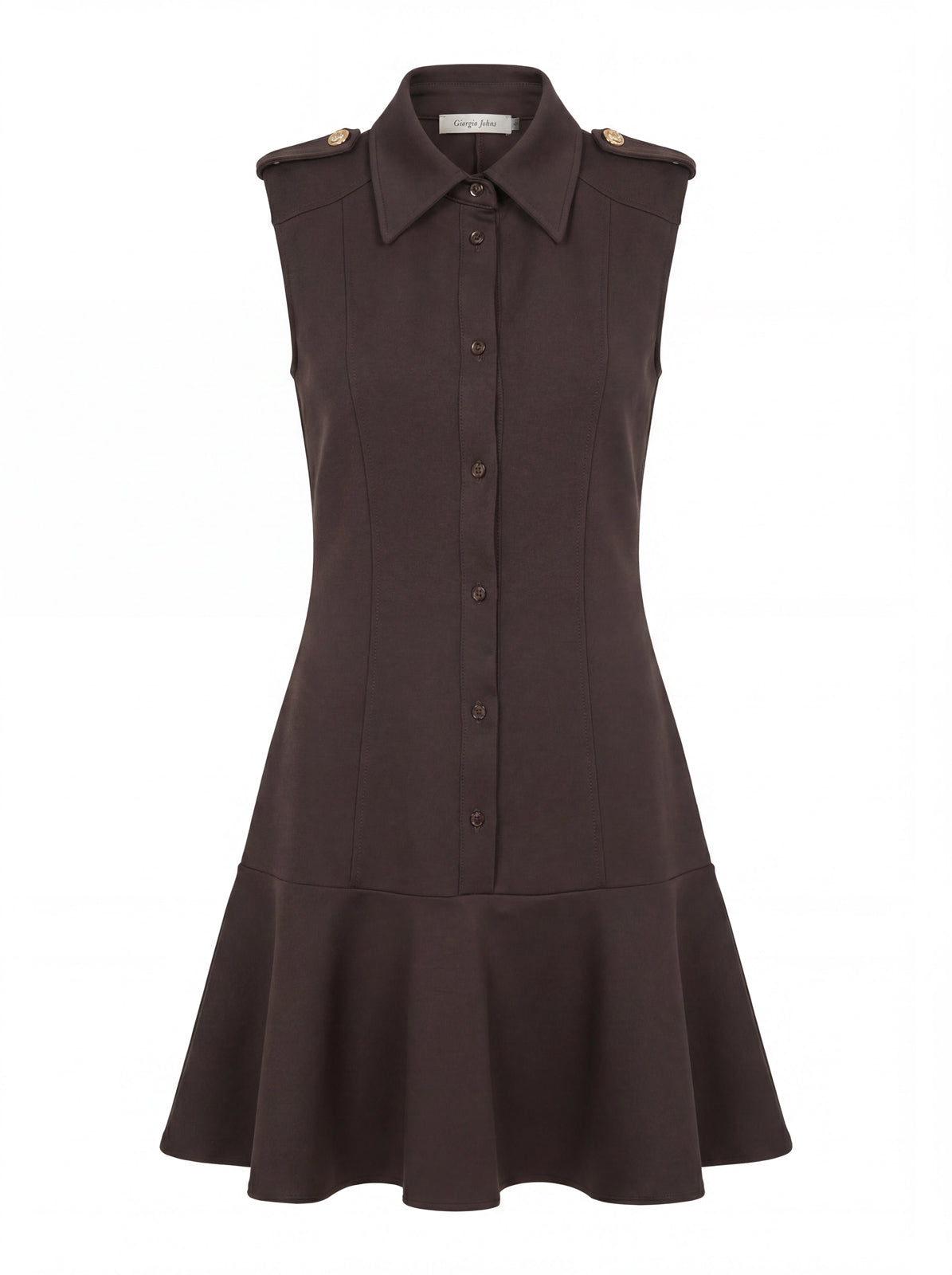 Abito midi stile military
