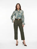 Blusa stampa floreale