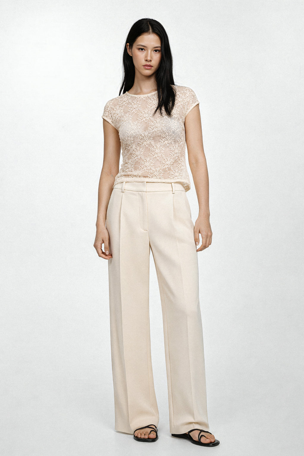 Pantalone palazzo sartoriale