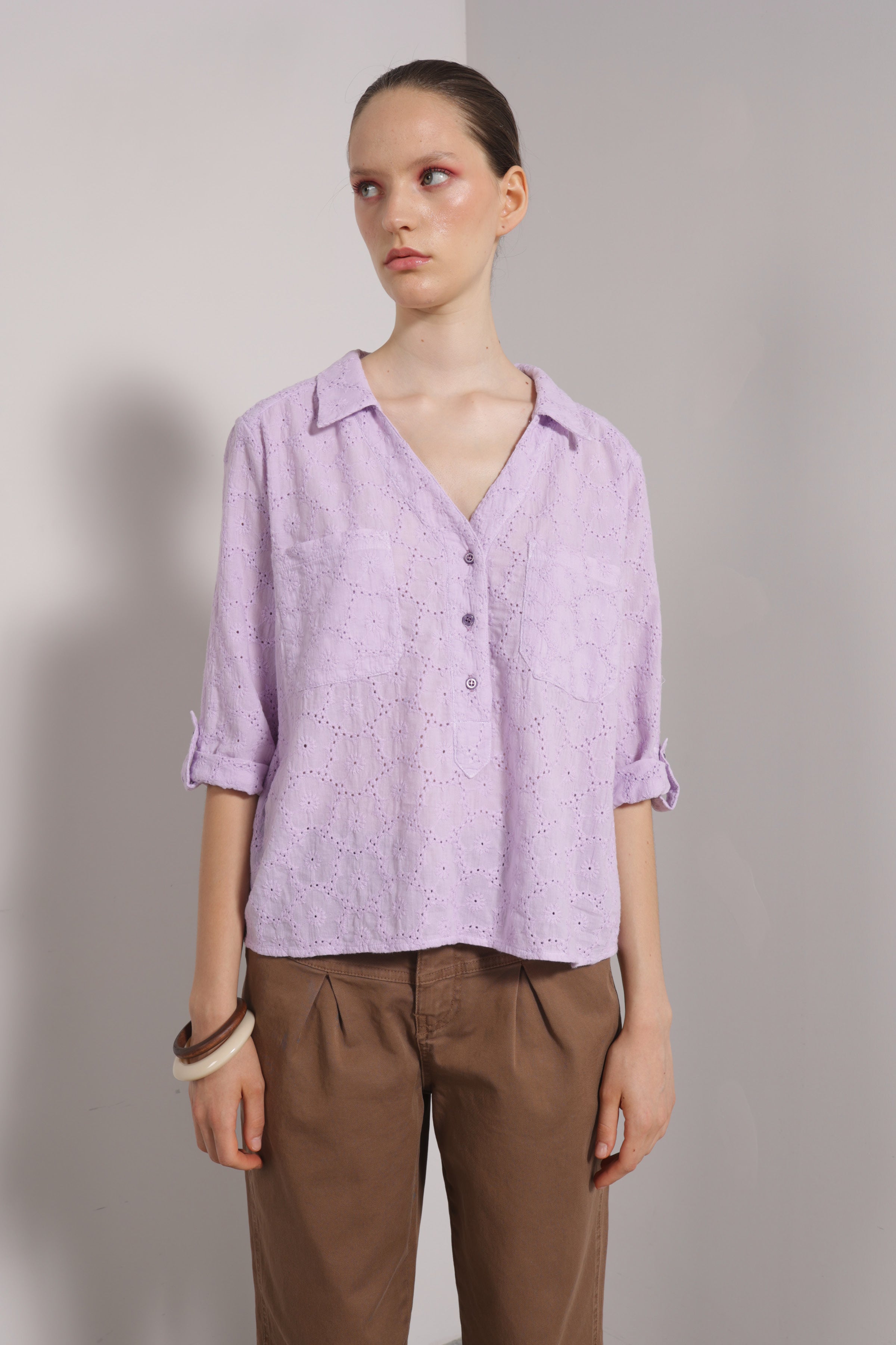 Camicia con tasche