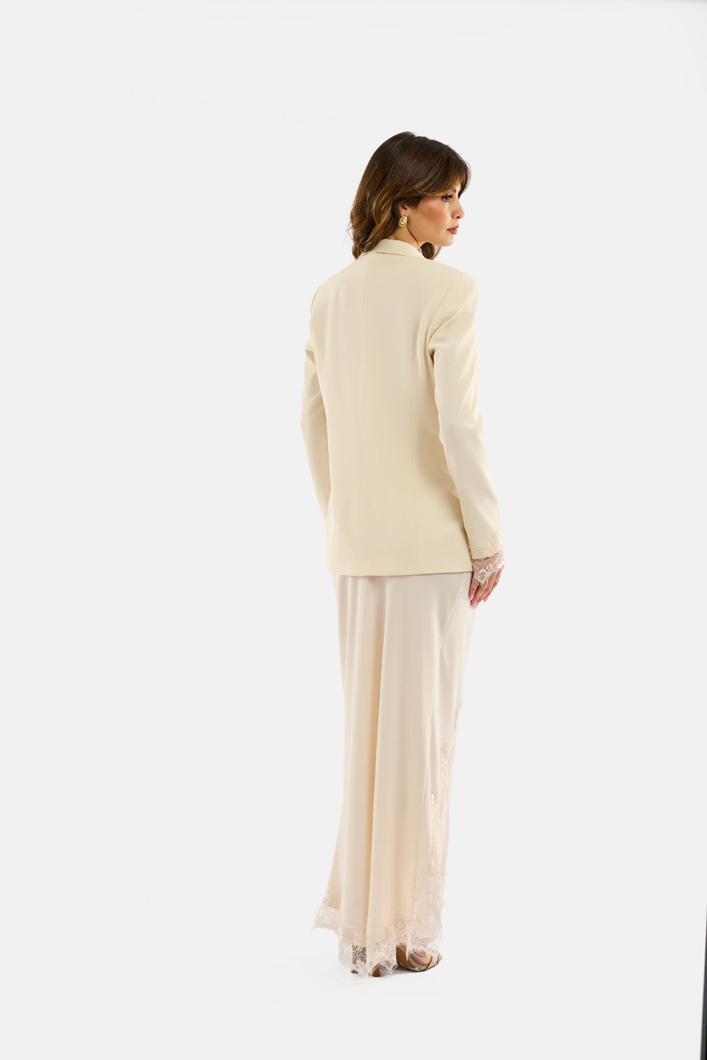Blazer dettagli in pizzo
