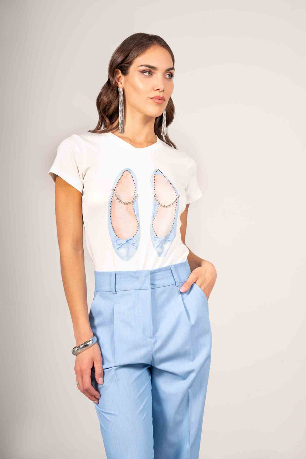 T-shirt ballerine