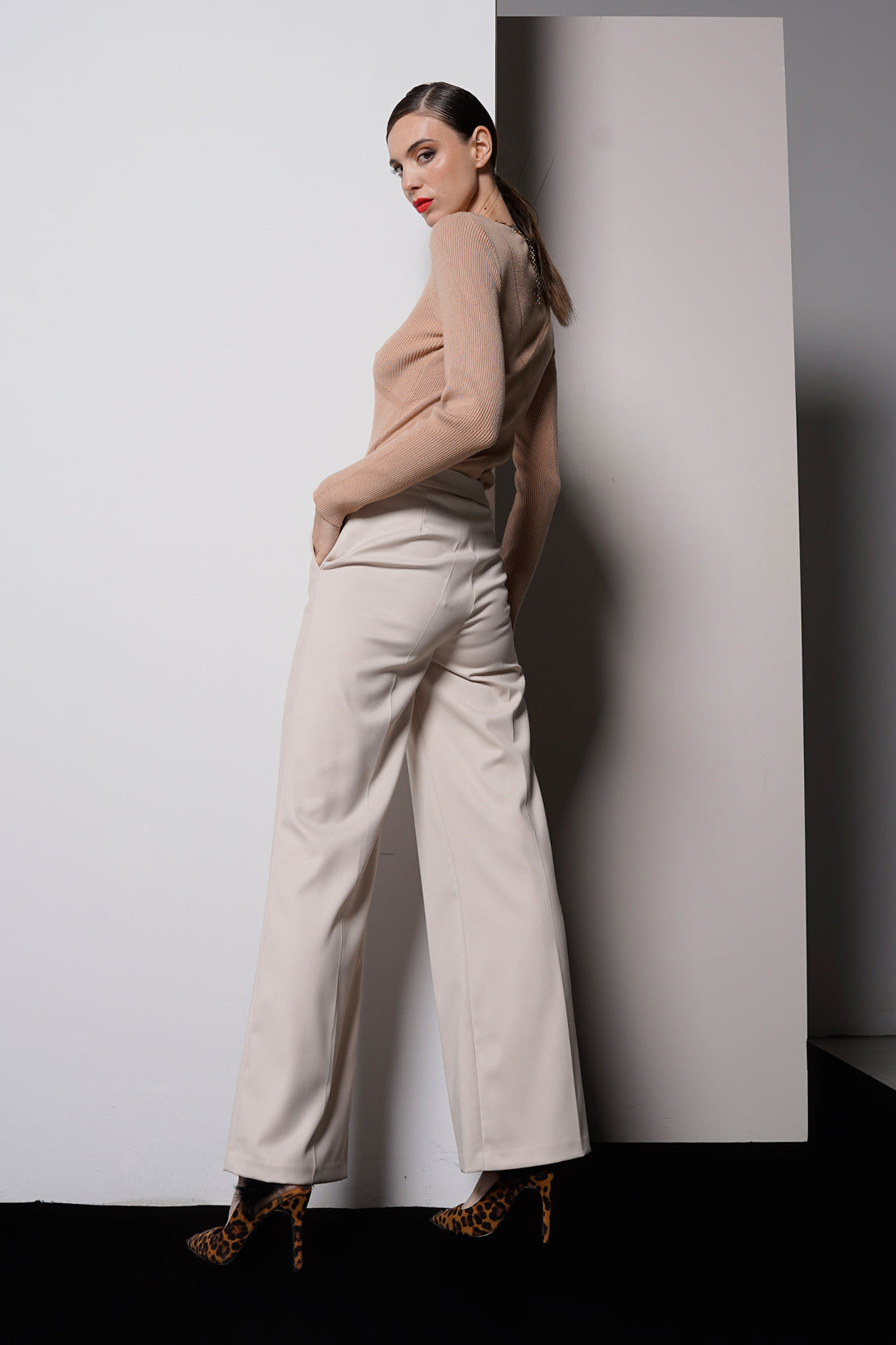 Pantalone bustino prolungato