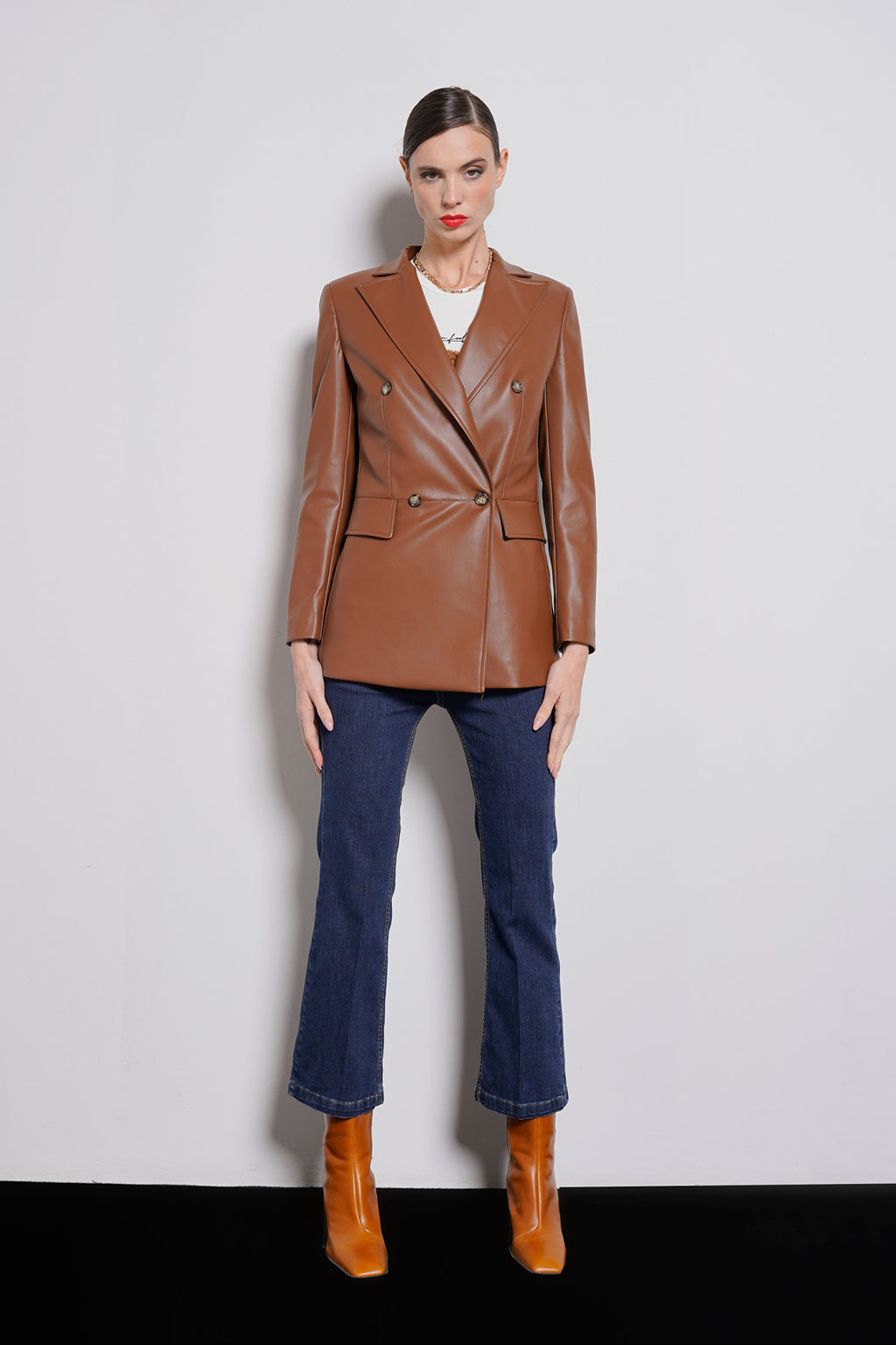 Blazer simil pelle