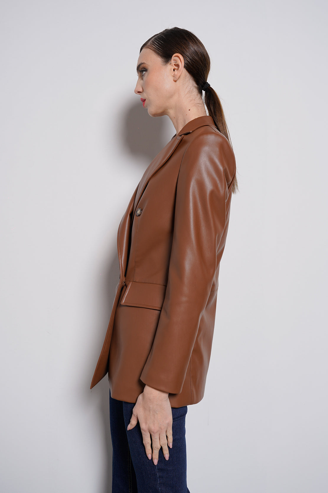 Blazer simil pelle