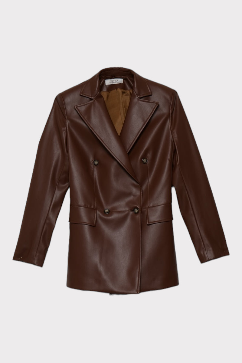 Blazer simil pelle
