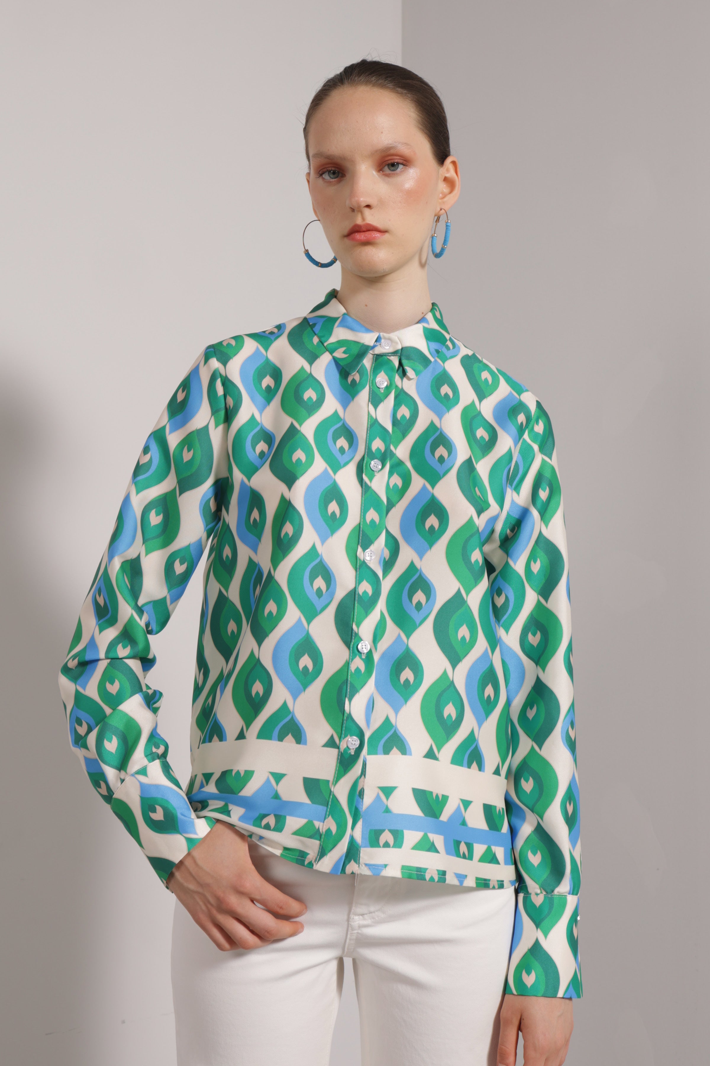 Camicia stampata