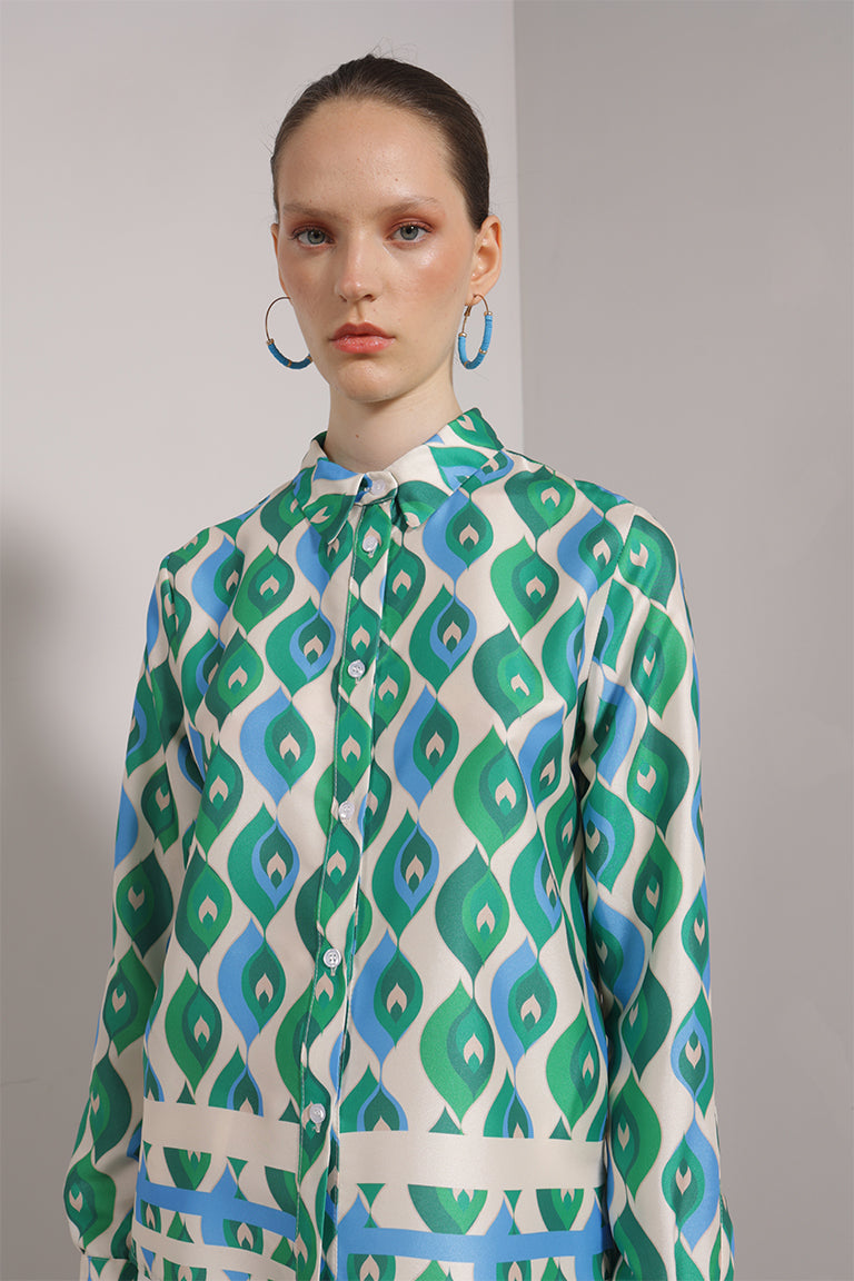 Camicia stampata