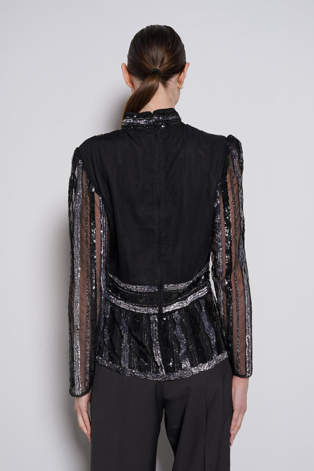 Blusa full paillettes