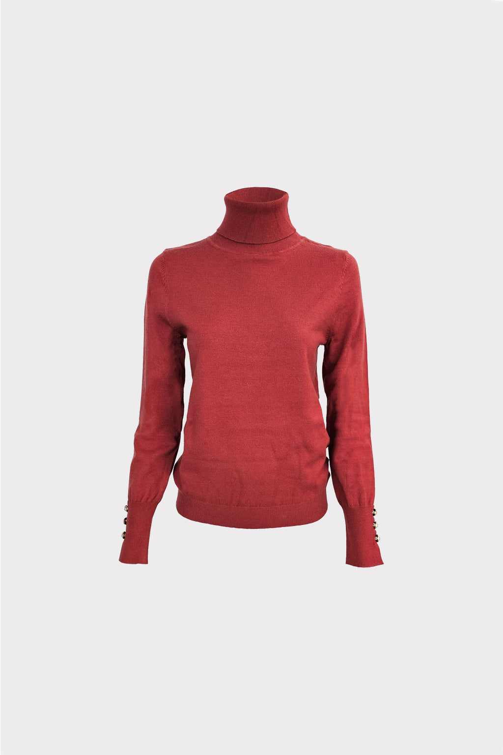 Lupetto in maglia basic con bottoni