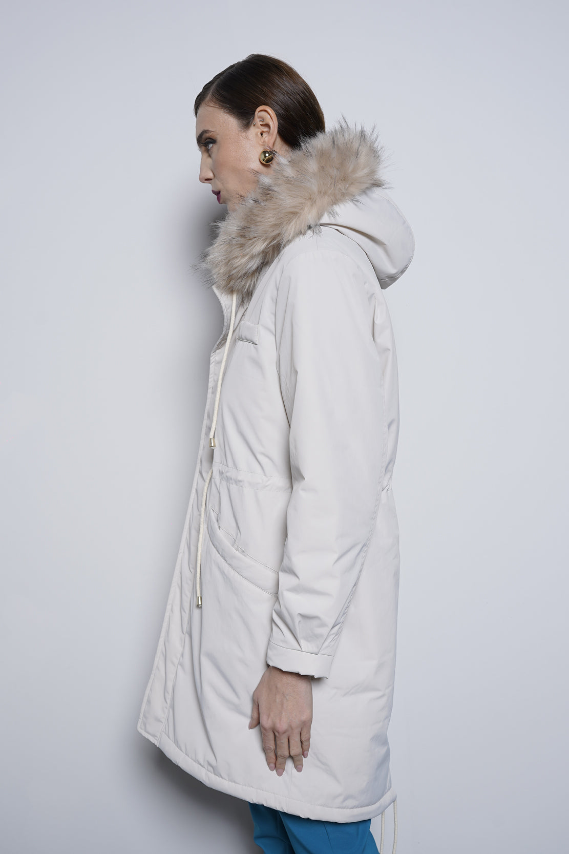 Parka con cappuccio