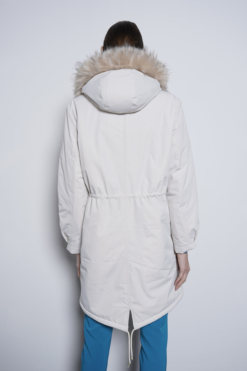 Parka con cappuccio