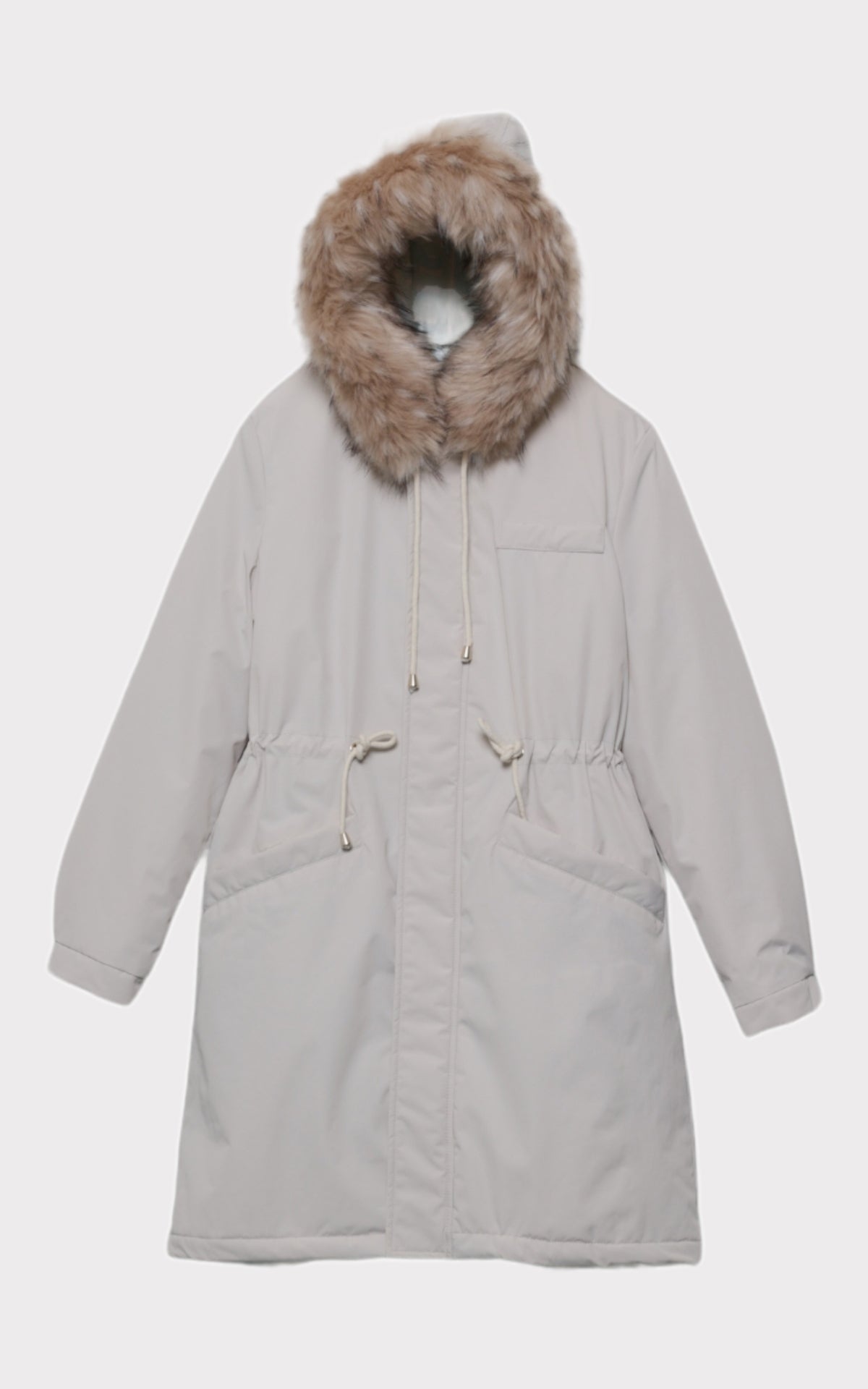 Parka con cappuccio