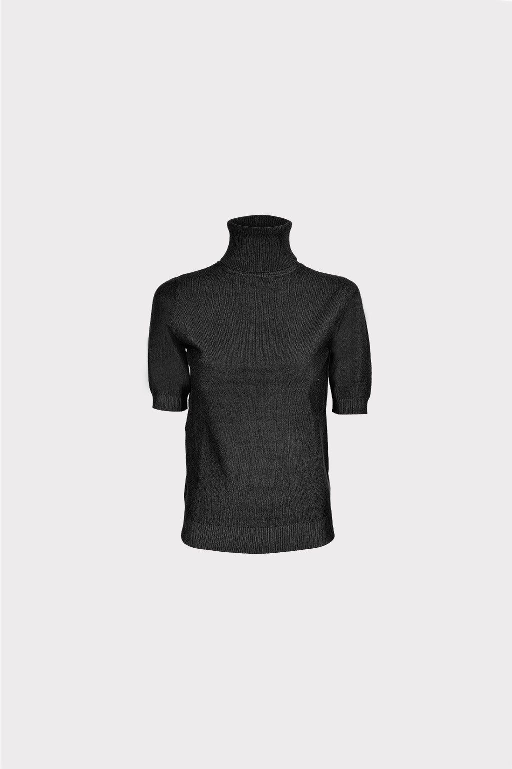 Lupetto in maglia basic mezzamanica