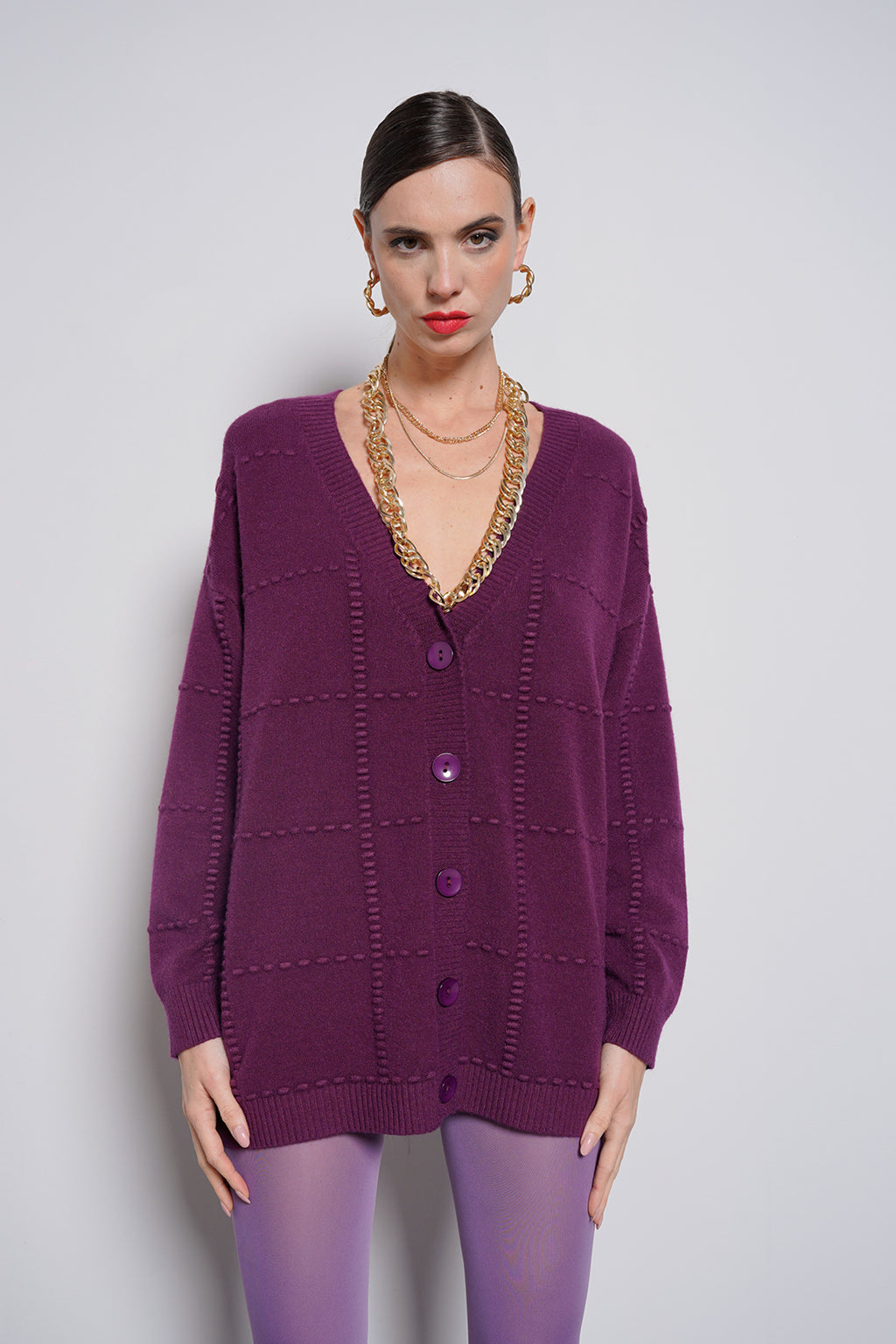 Cardigan over