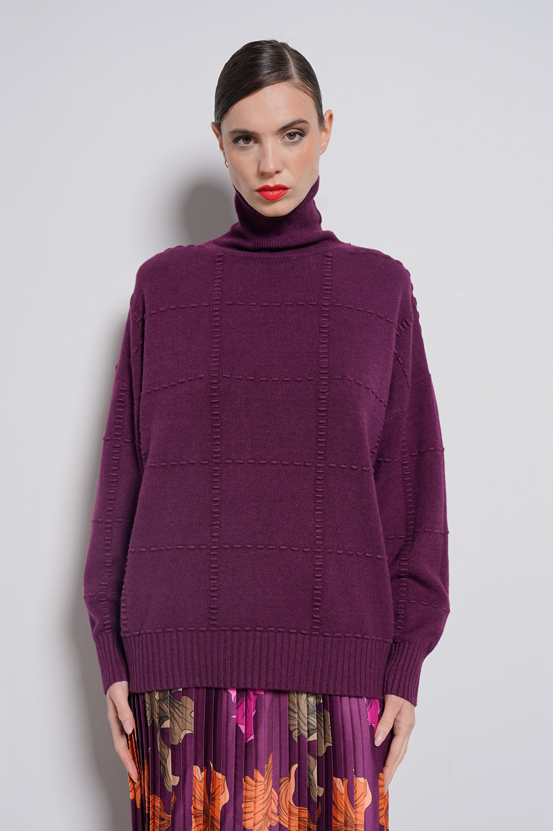 Maglia dolcevita over
