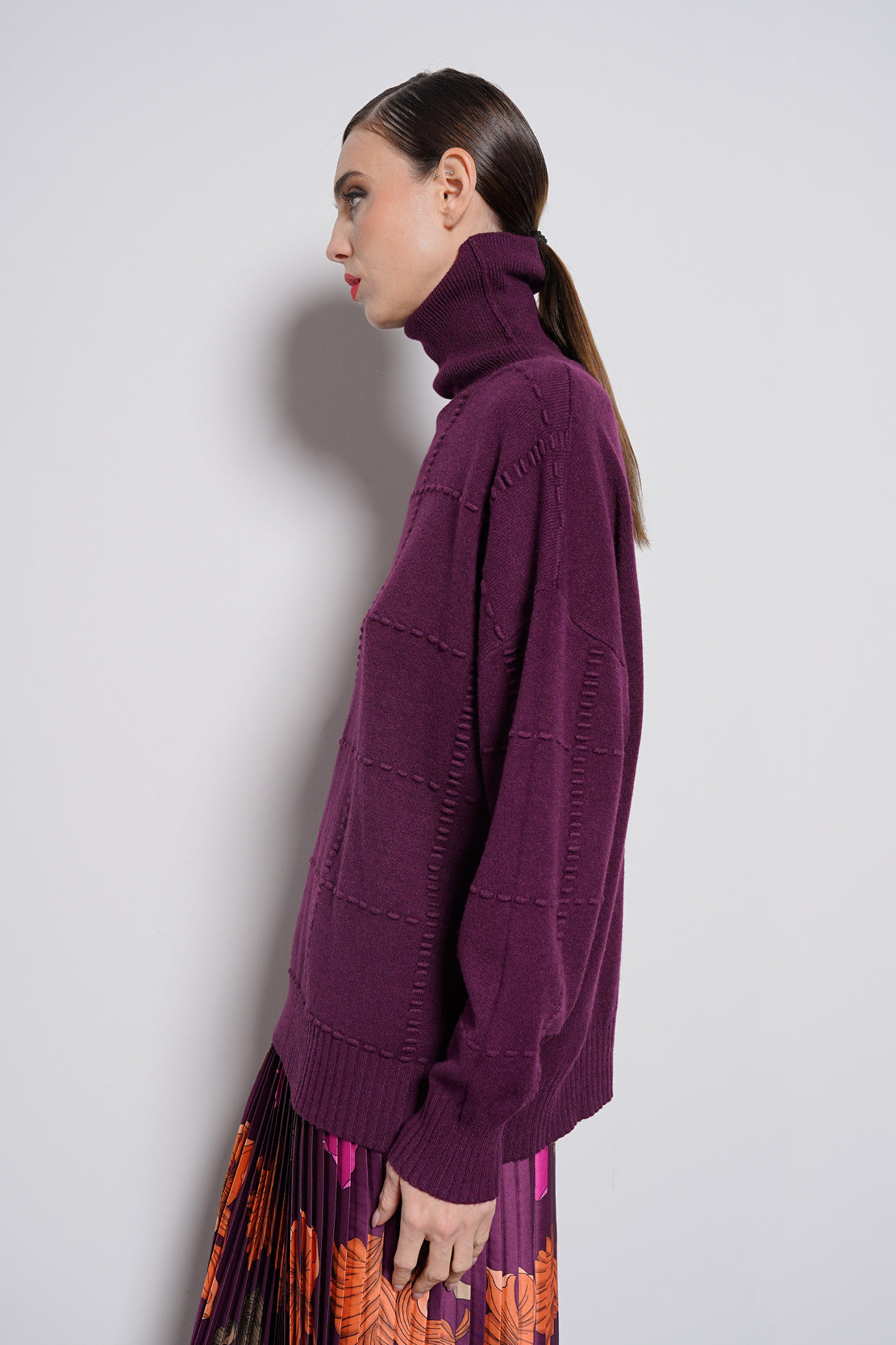 Maglia dolcevita over