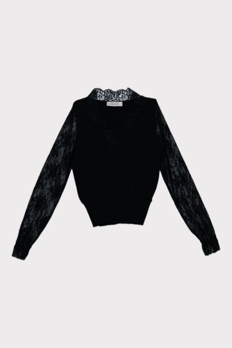 Maglia con pizzo