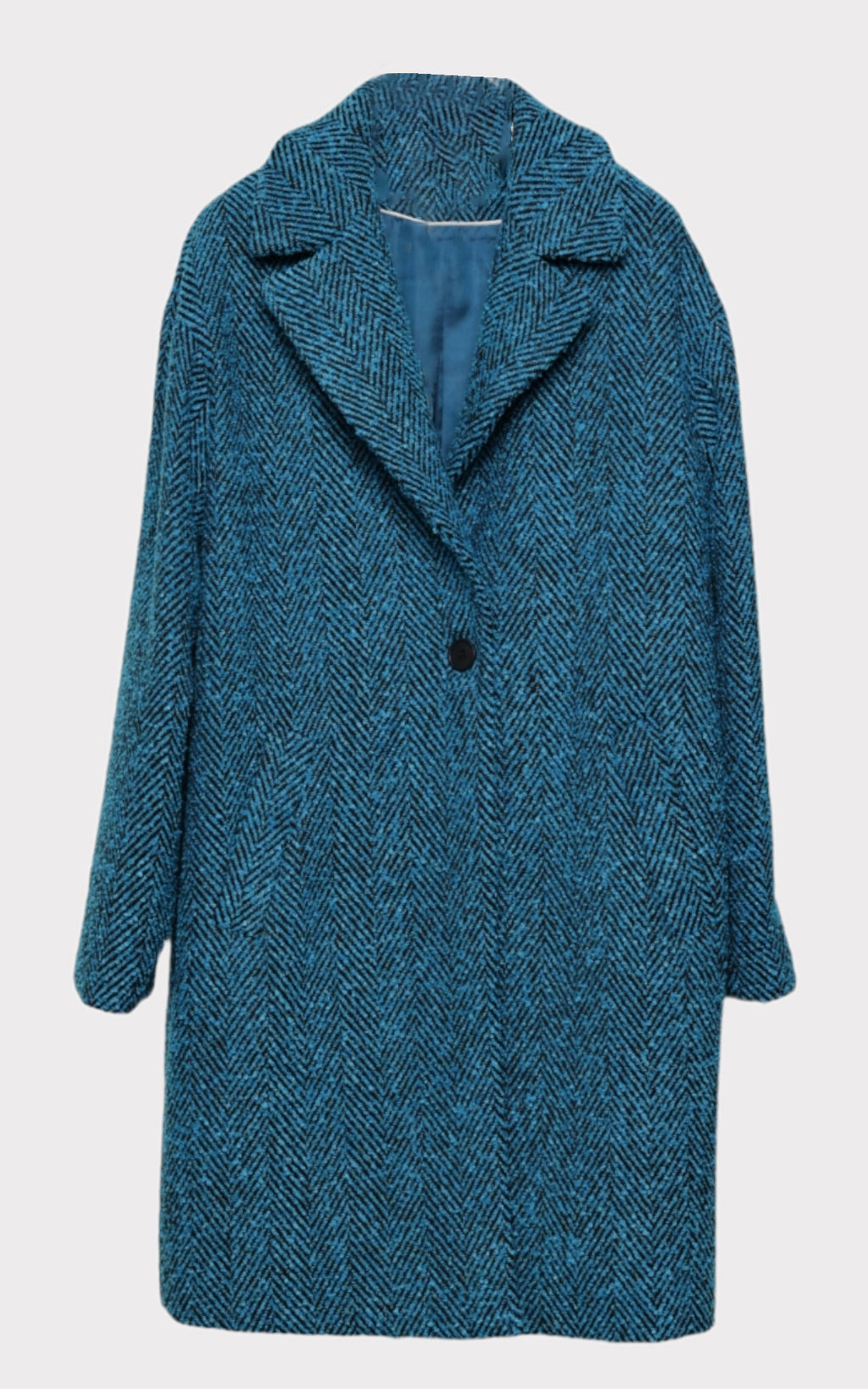 Cappotto tessuto spigato