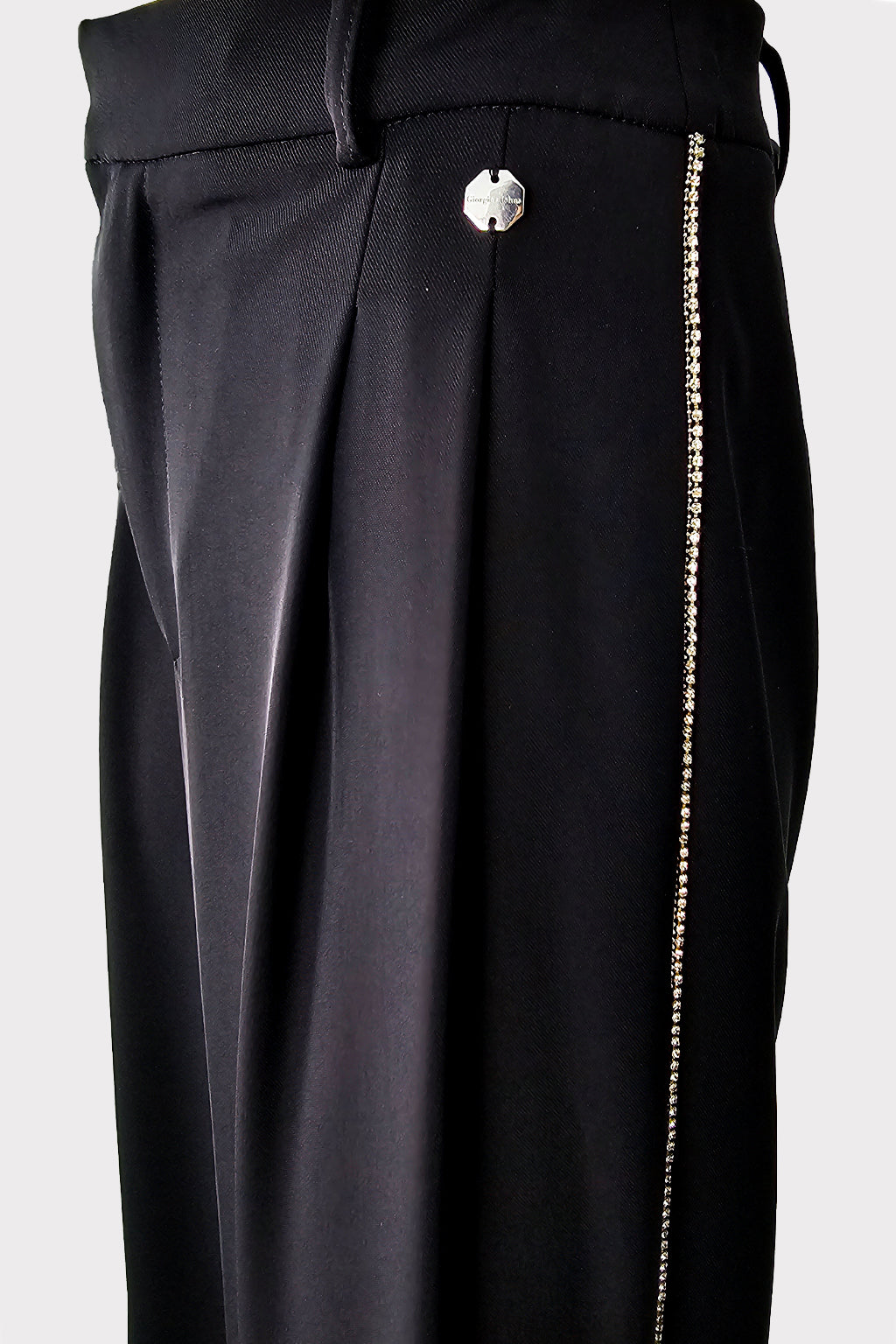 Pantalone con strass