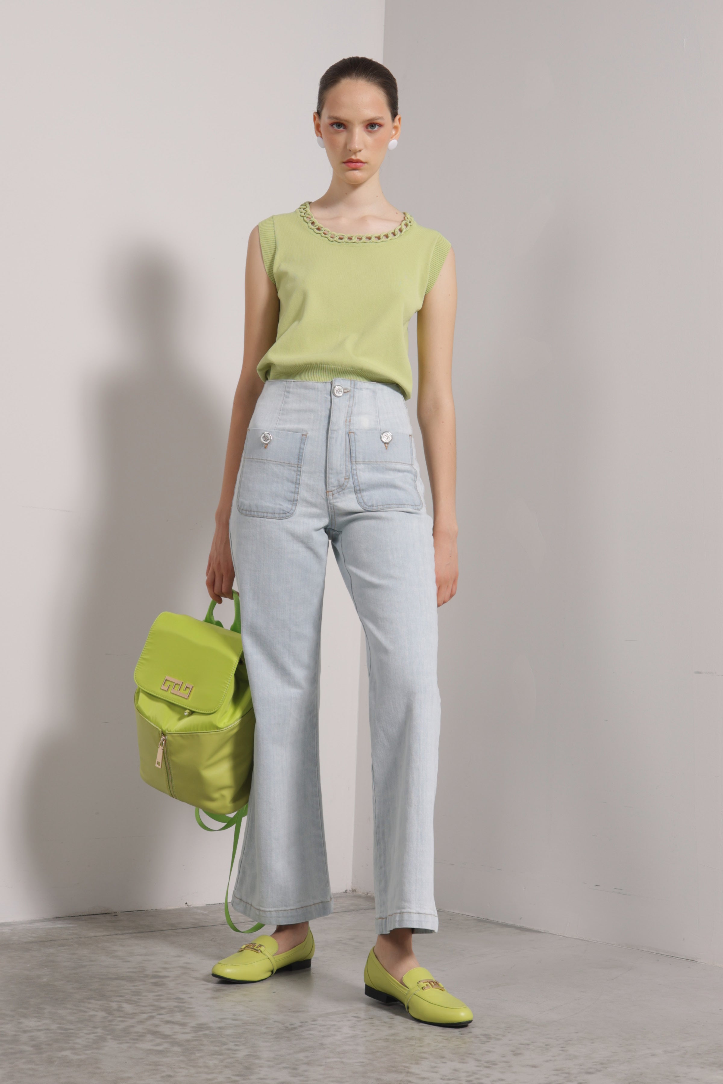 Maglia con catena rivestita
