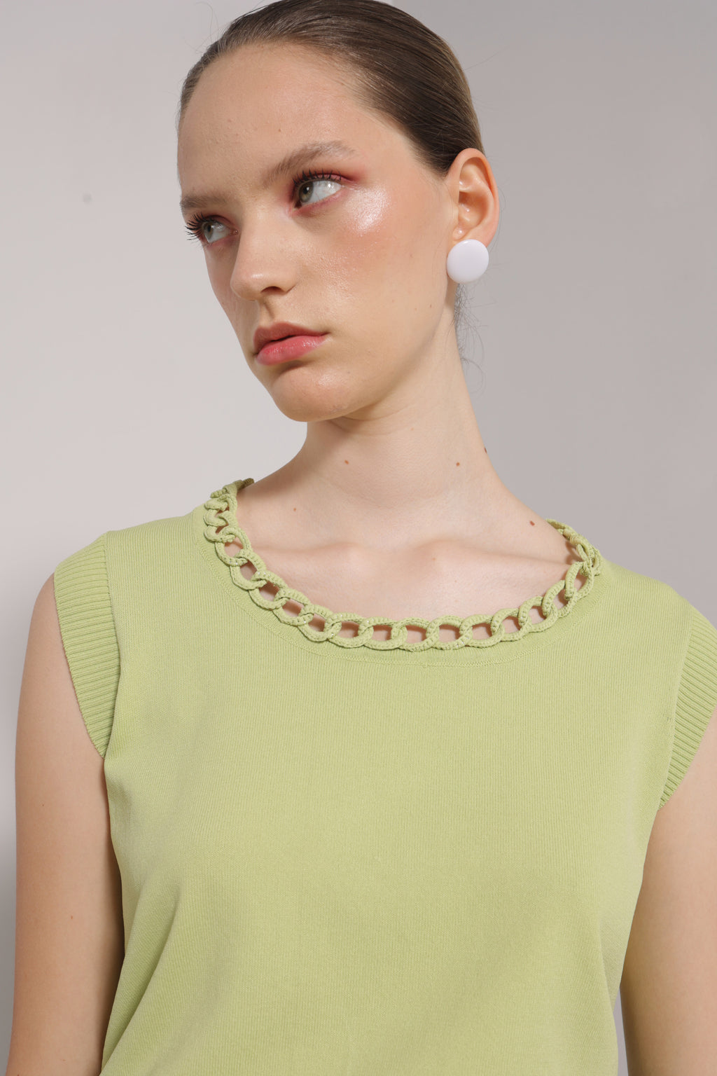 Maglia con catena rivestita