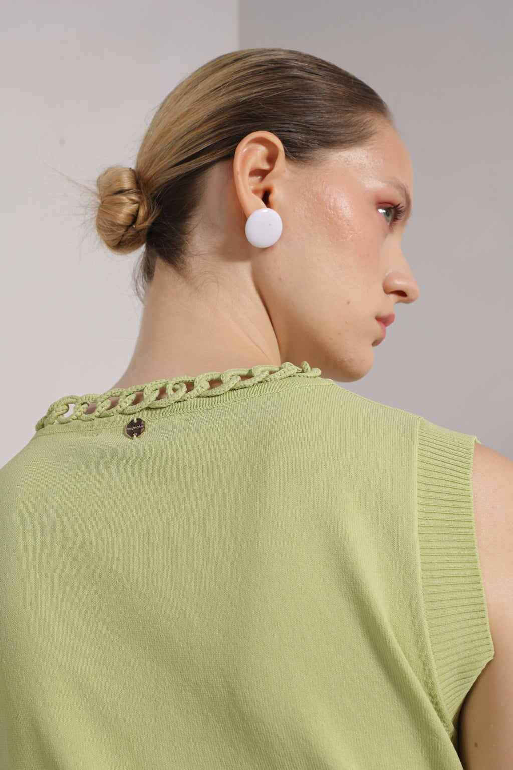 Maglia con catena rivestita