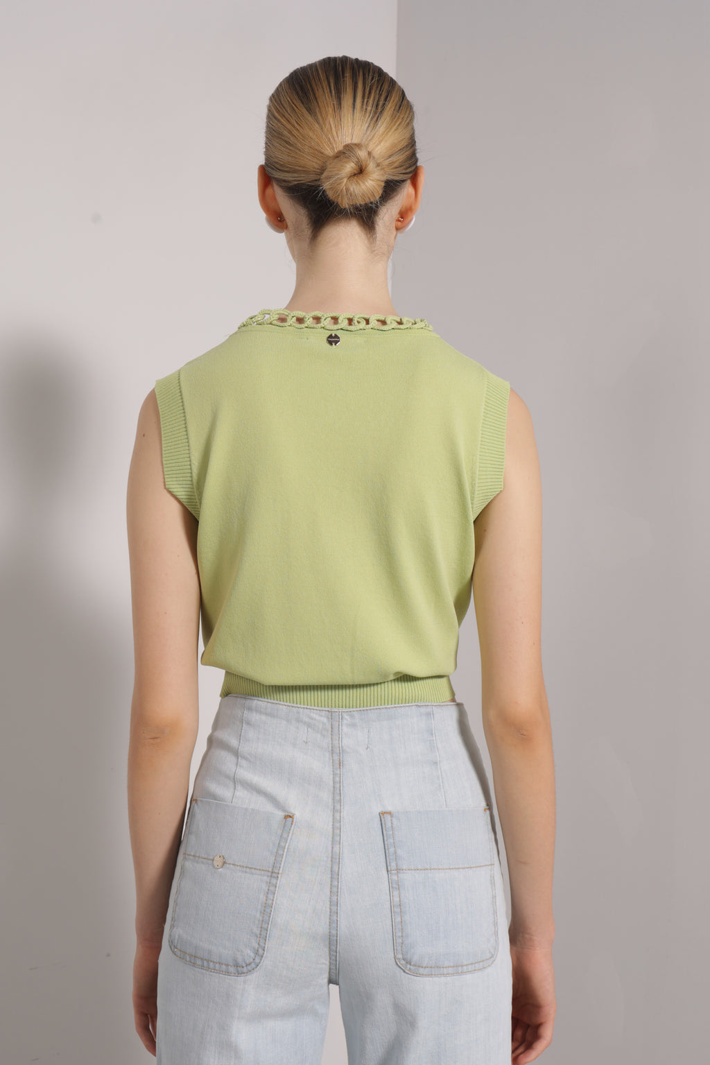 Maglia con catena rivestita