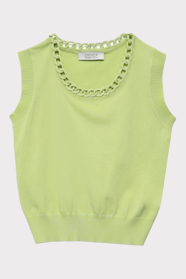 Maglia con catena rivestita