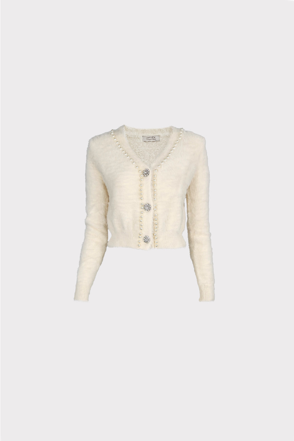 Cardigan bottoni gioiello