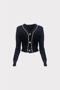 Cardigan bottoni gioiello
