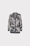 Cardigan jacquard