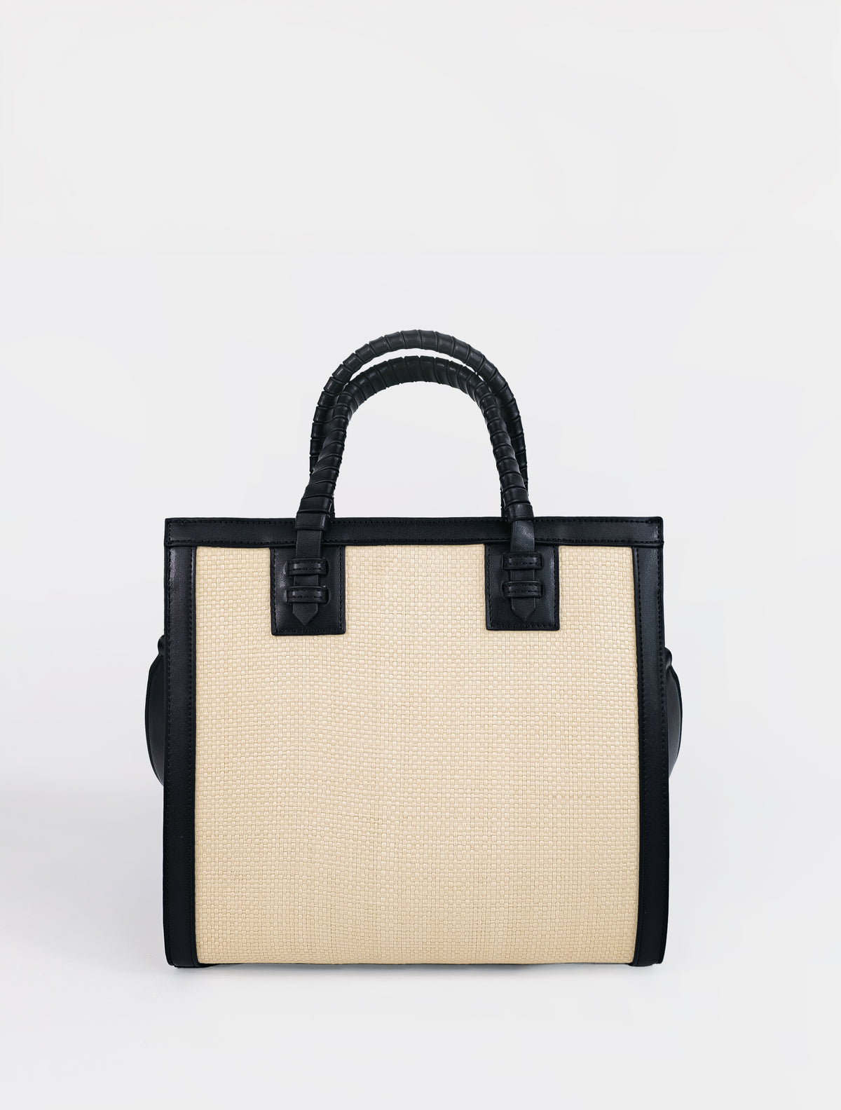 Borsa quadrata paglia