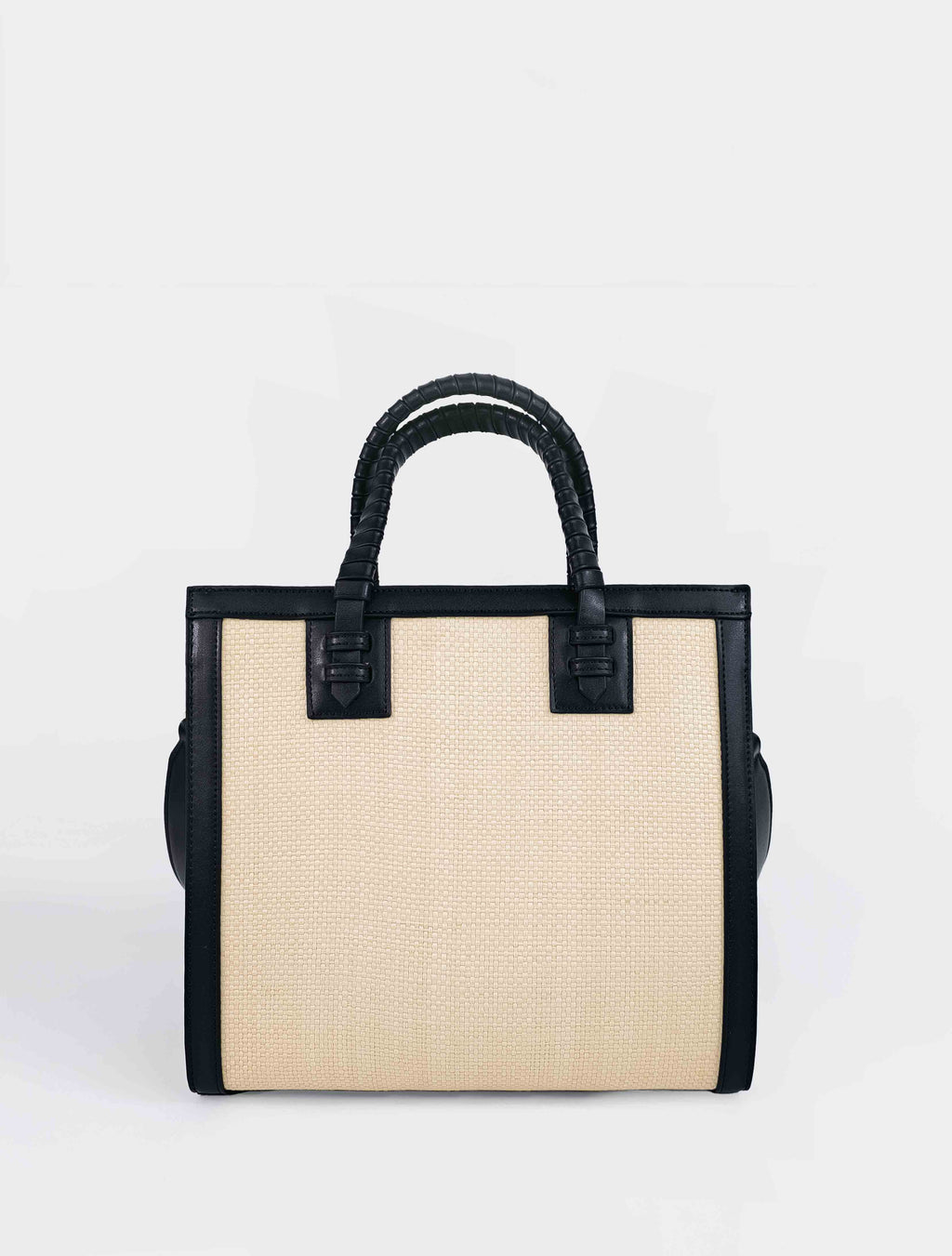 Borsa quadrata paglia