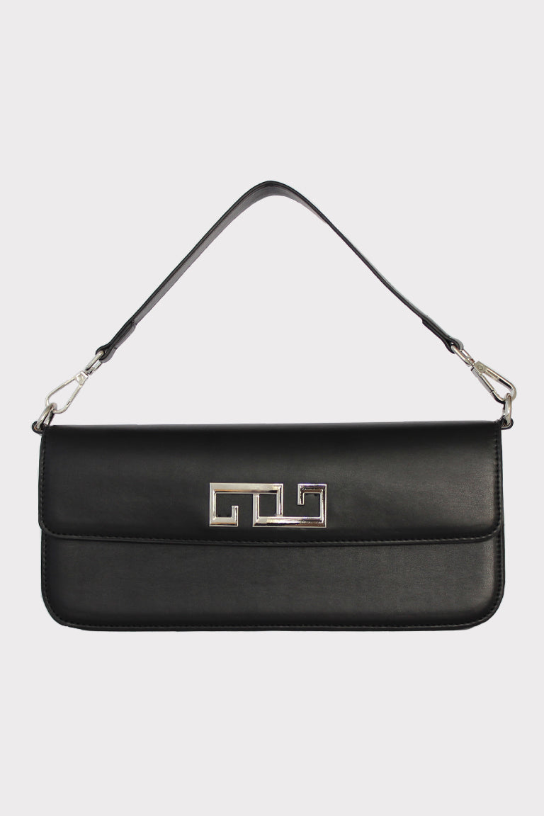 Borsa rettangolare con logo