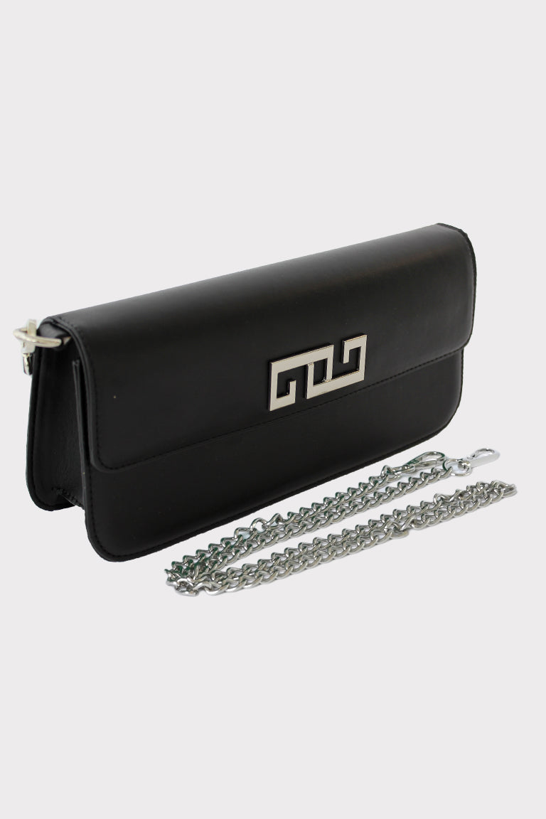 Borsa rettangolare con logo