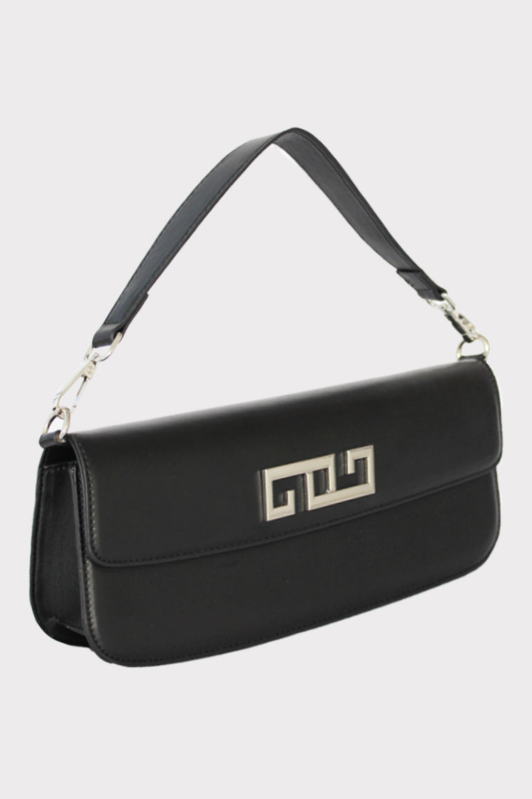 Borsa rettangolare con logo