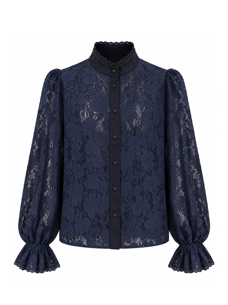 Camicia in pizzo