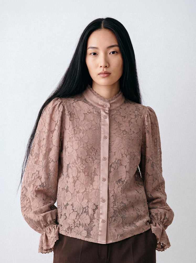 Camicia in pizzo