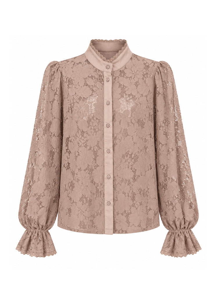 Camicia in pizzo