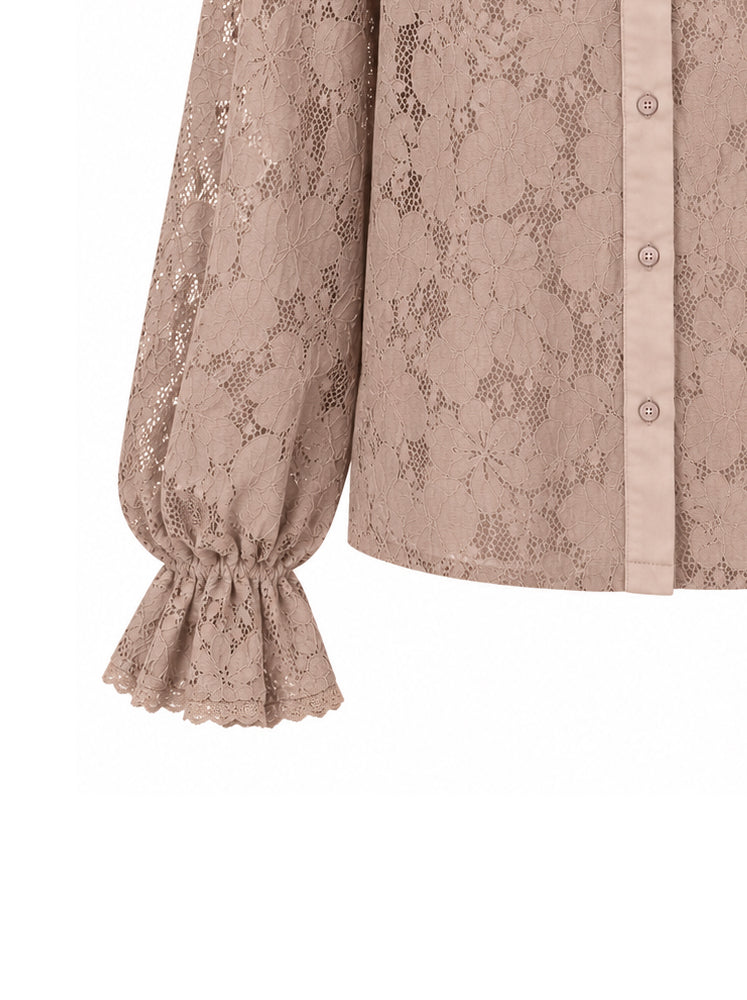 Camicia in pizzo