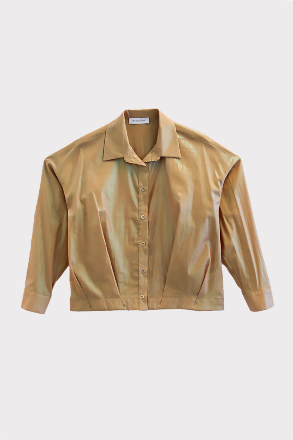 Camicia tessuto lurex
