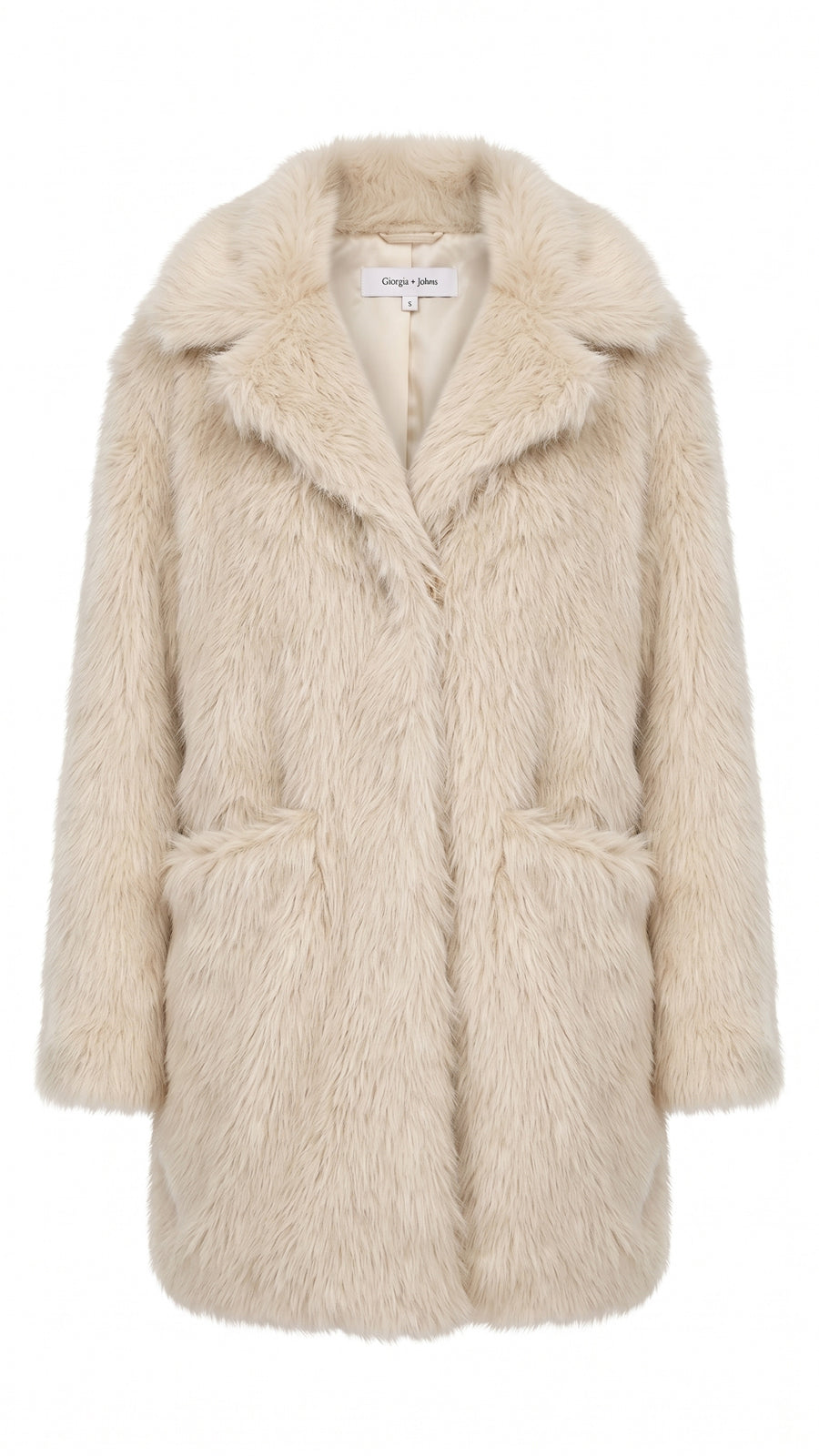 Cappotto ecopelliccia