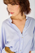 Camicia over fintone frange