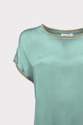 T-shirt collo ricciolo