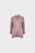Cardigan orlo lavorazione pallini