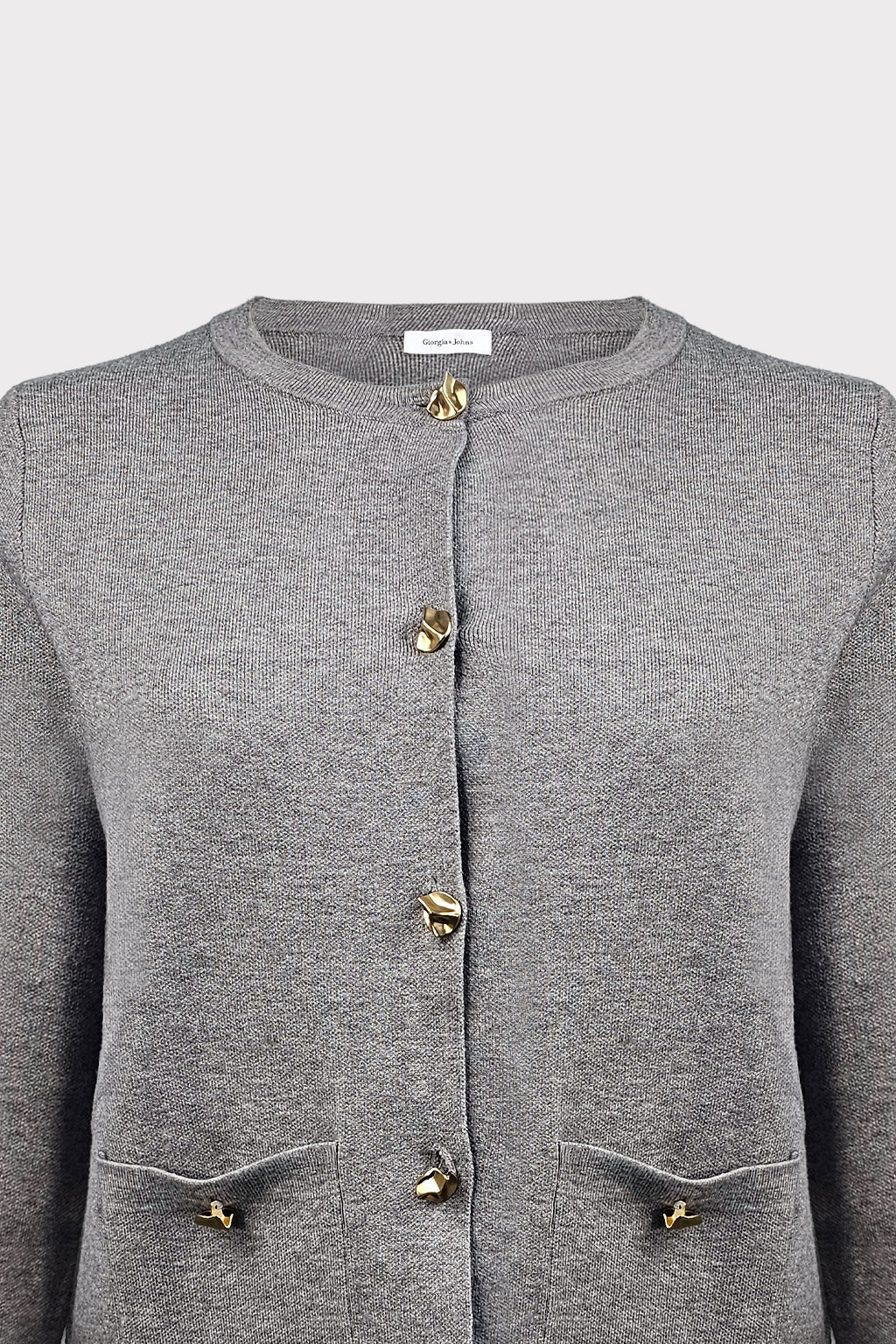 Cardigan bottoni dorati