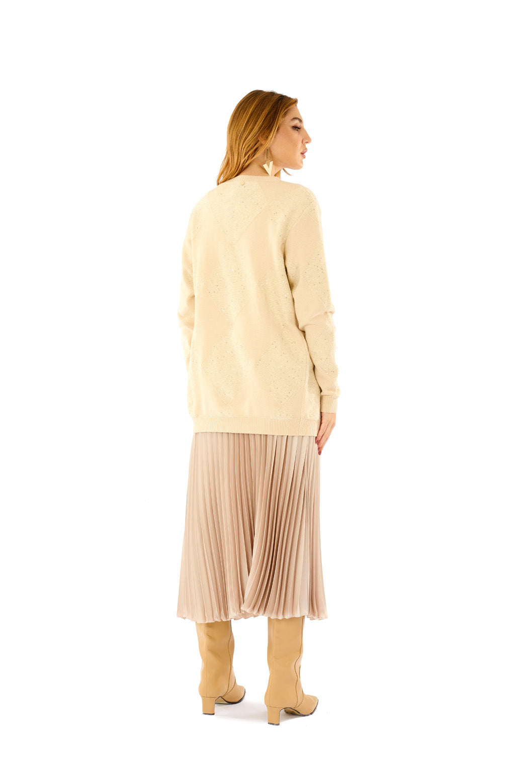 Cardigan jacquard